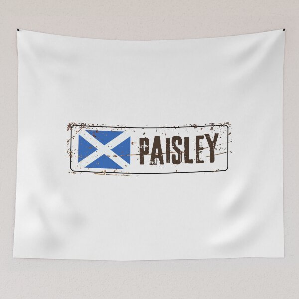 Artikelvorschau, Paisley Schottland Flagge entworfen und verkauft von jeshands.