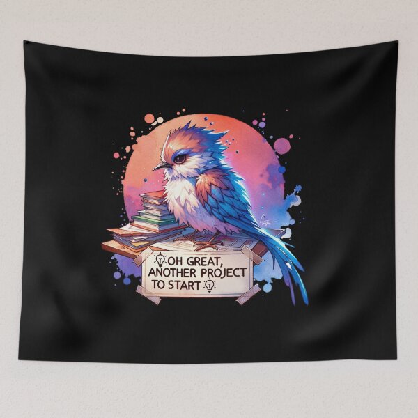 Item preview, ✨Playful Sarcastic Birds – Humorous Designs on T-Shirts, Mugs, Stickers & More designed and sold by artedigital99.