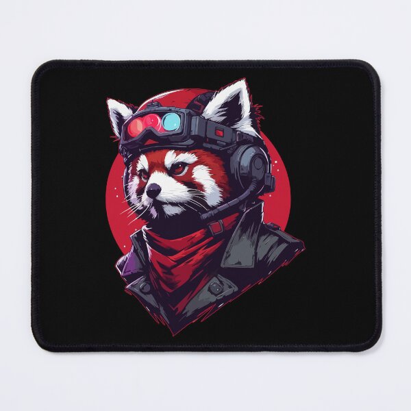 Item preview, Red Panda Soldier Night Vision designed and sold by TomFrontierArt.