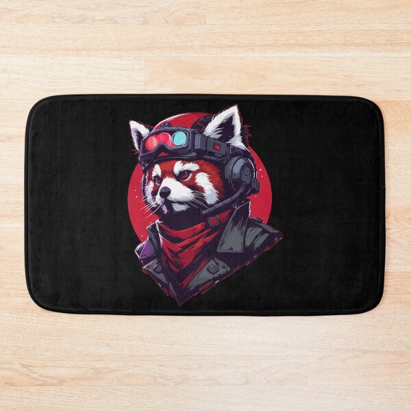 Item preview, Red Panda Soldier Night Vision designed and sold by TomFrontierArt.