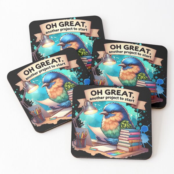 Item preview, ✨Playful Sarcastic Birds – Humorous Designs on T-Shirts, Mugs, Stickers & More designed and sold by artedigital99.