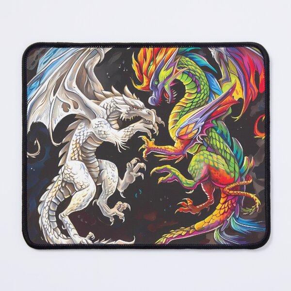 Item preview, "Prismatic Dragon: Rainbow's Radiance" designed and sold by Art-Vortex-fr.