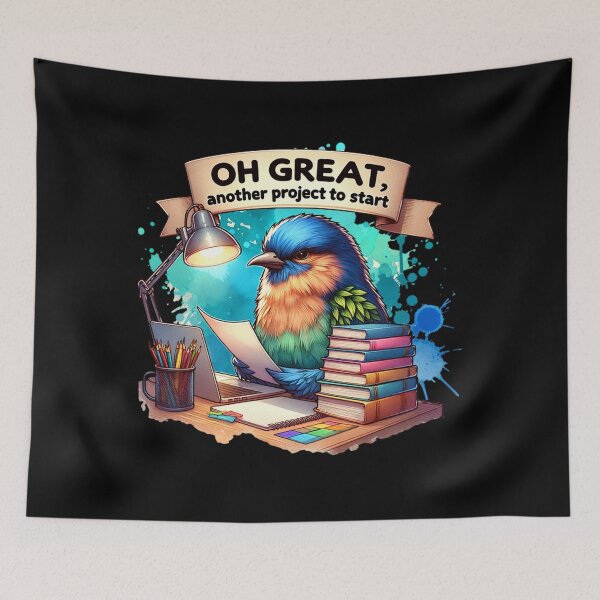 Item preview, ✨Playful Sarcastic Birds – Humorous Designs on T-Shirts, Mugs, Stickers & More designed and sold by artedigital99.