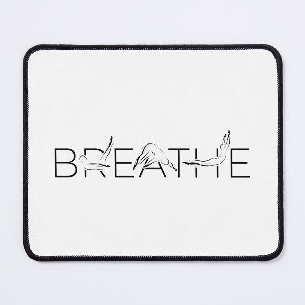 Item preview, Pilates poses in BREATHE word designed and sold by sashica.