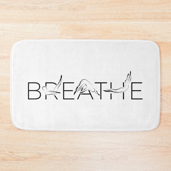 Item preview, Pilates poses in BREATHE word designed and sold by sashica.