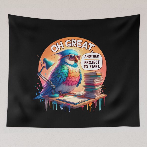 Item preview, ✨Cheeky Sarcastic Birds – Funny & Unique Designs on T-Shirts, Mugs, Stickers & More designed and sold by artedigital99.