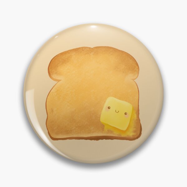 Item preview, Cute Buttered Toast designed and sold by SugarMochi.