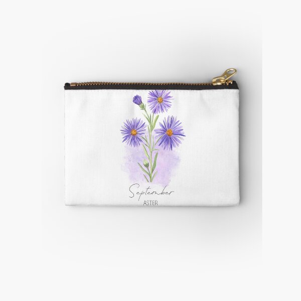 Item preview, September birth flower, Aster, September flower, Aster flower designed and sold by lagunaklein.