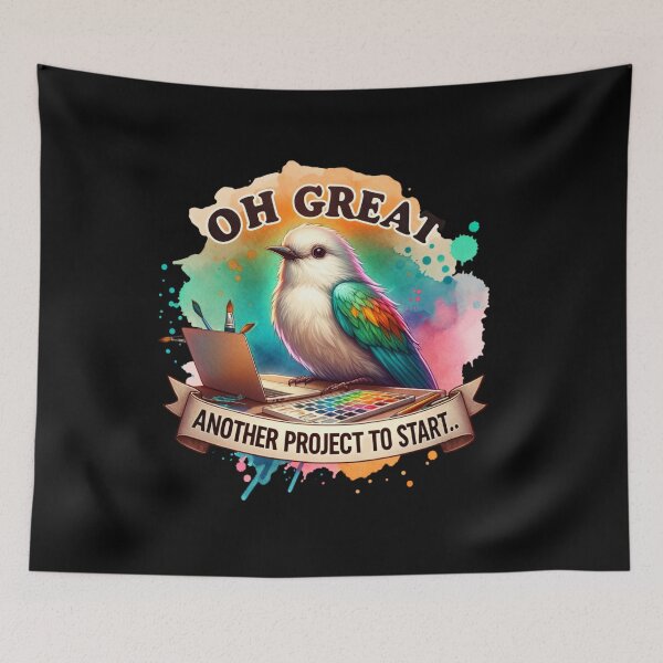 Item preview, ✨Cheeky Sarcastic Birds – Funny & Unique Designs on T-Shirts, Mugs, Stickers & More designed and sold by artedigital99.