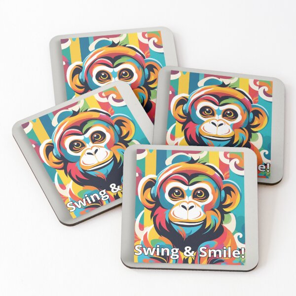 Item preview, Motivational Funny Monkey designed and sold by TrendyGalaxy.