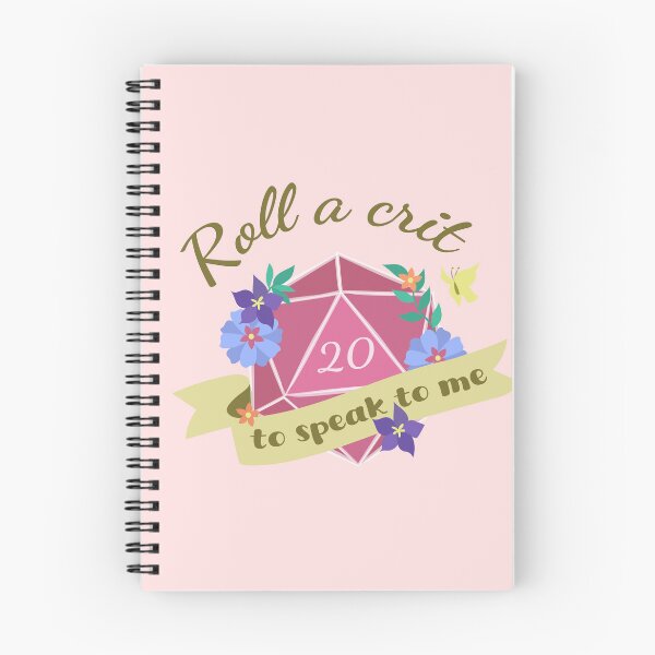Item preview, Roll a crit to speak to me designed and sold by MeepleCats.