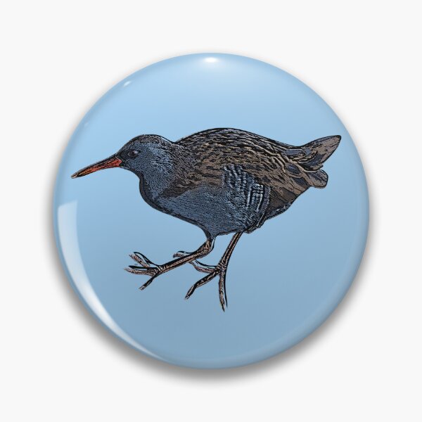 Item preview, Water Rail Black Alternate Design  designed and sold by designsasstultd.