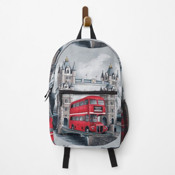 Item preview, Tower Bridge and London Bus designed and sold by Globalcitytees.