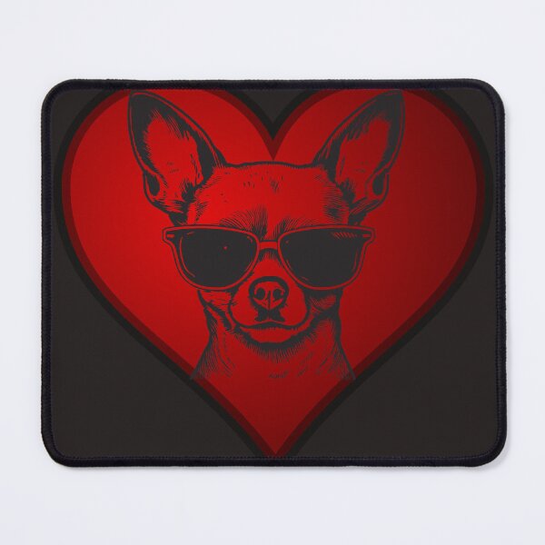 Item preview, dog with glasses, chihuahua designed and sold by Kinia1982.