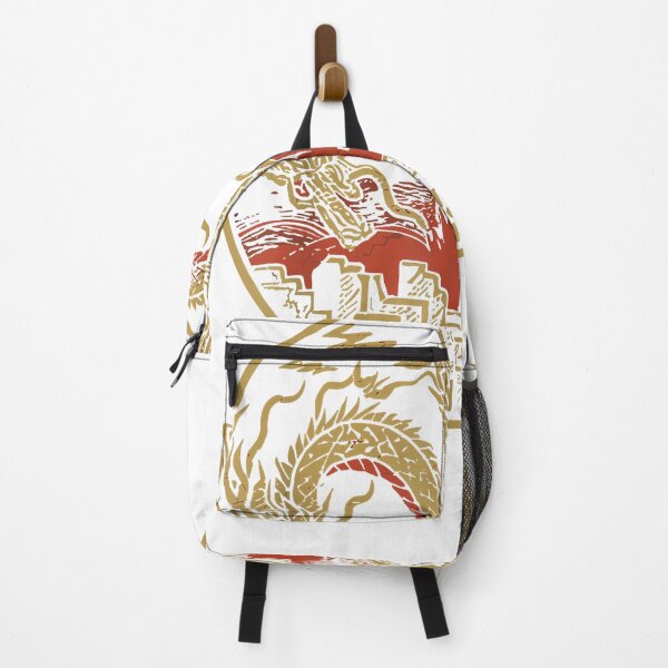 Item preview, Vintage Dragon King Ghidorah art sunset japanese designed and sold by DesignerHamilt.