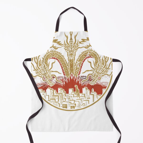 Item preview, Vintage Dragon King Ghidorah art sunset japanese designed and sold by DesignerHamilt.