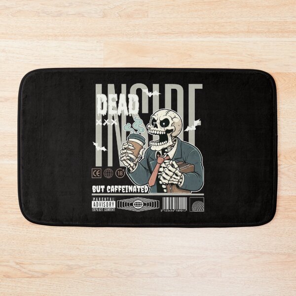 Item preview, Dead inside but caffeinated designed and sold by Peerless-Prime.
