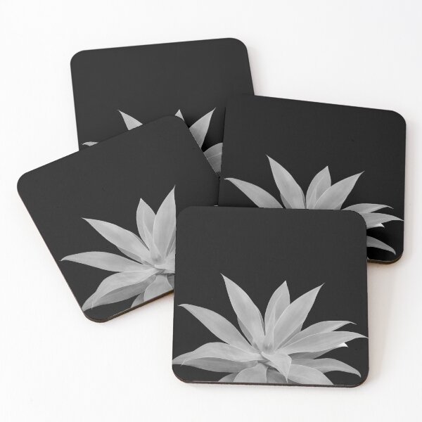 Item preview, Gray Agave on Black #2 #tropical #decor #art  designed and sold by Anita's & Bella's Art.