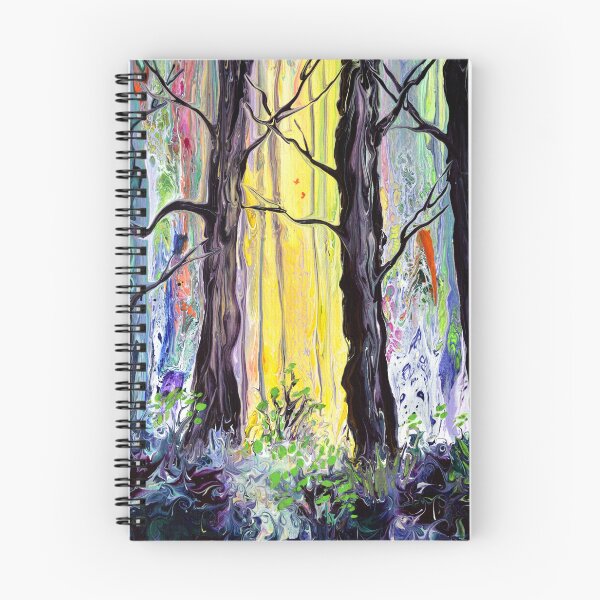 Aperçu de l'œuvre Les esprits de la nature parmi les arbres créée et vendue par BreezyZen.