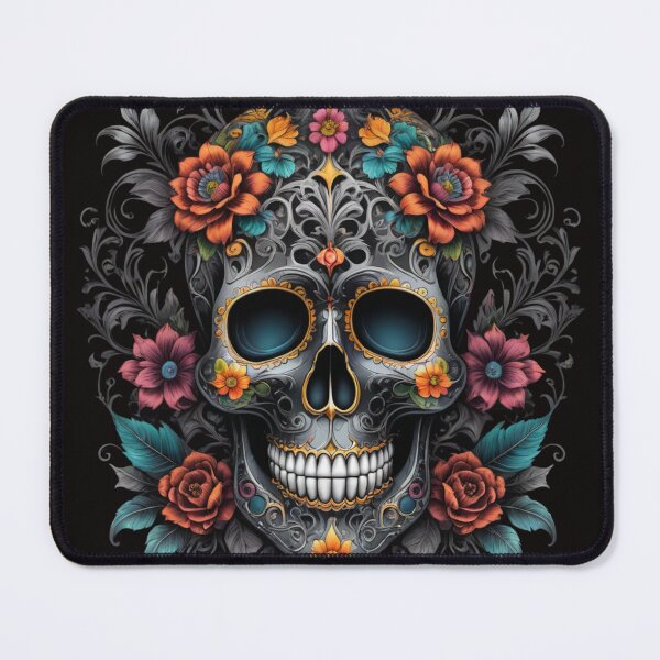 Item preview, Mechanical Colorful Sugar Skull designed and sold by rondell007.