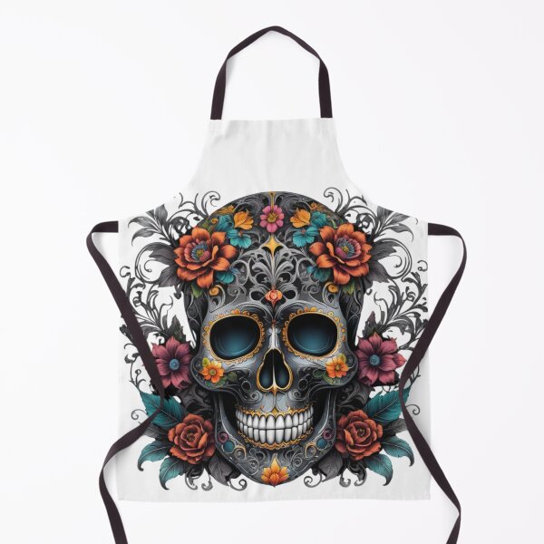 Item preview, Mechanical Colorful Sugar Skull designed and sold by rondell007.