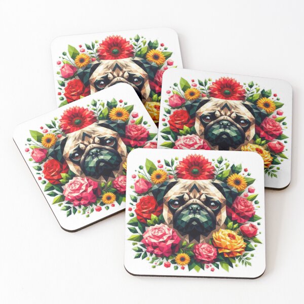 Item preview, Pug Bouquet designed and sold by dgc90.