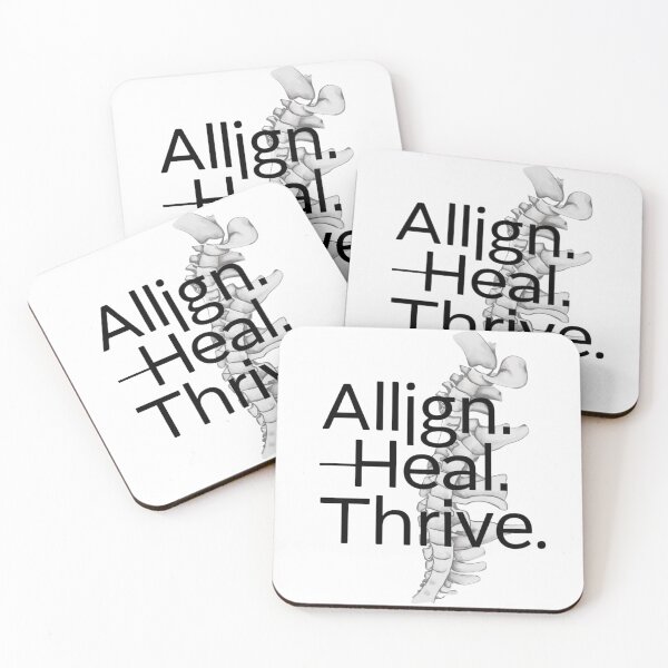 Item preview, Osteopathic Wisdom - Align. Heal. Thrive. designed and sold by deluxedigital1.