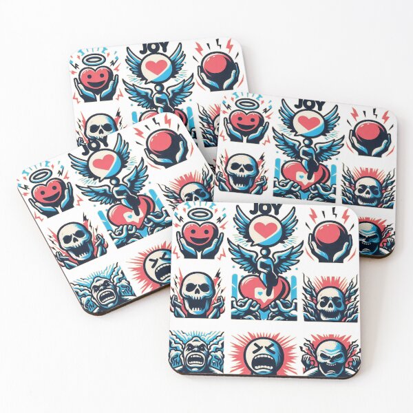 Item preview, Rock 'n' Roll Emoticons: Electric Expressions designed and sold by jardraz.