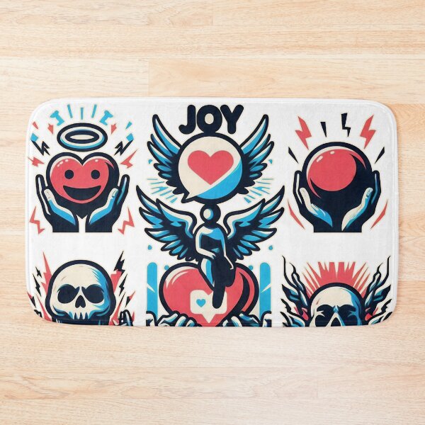Item preview, Rock 'n' Roll Emoticons: Electric Expressions designed and sold by jardraz.