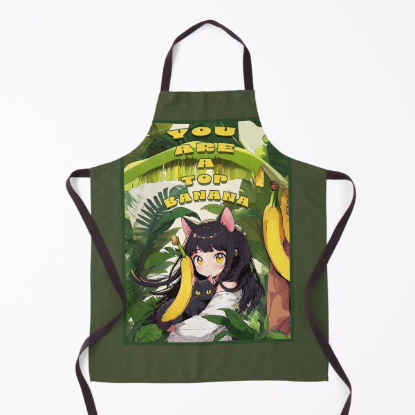 Item preview, you are a top banana, anime cute kitty girl designed and sold by La Loca.