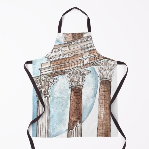 Item preview, Pompeii Watercolor Illustration designed and sold by kriti130.