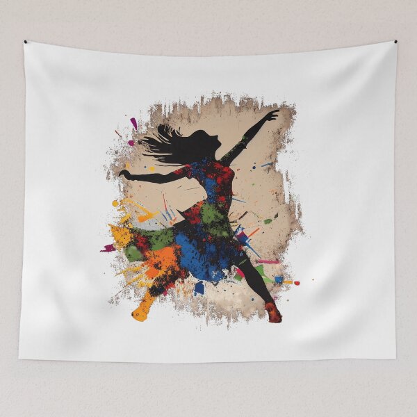 Item preview, Summer night dance queen: Colorful dancer designed and sold by MLArtifex.