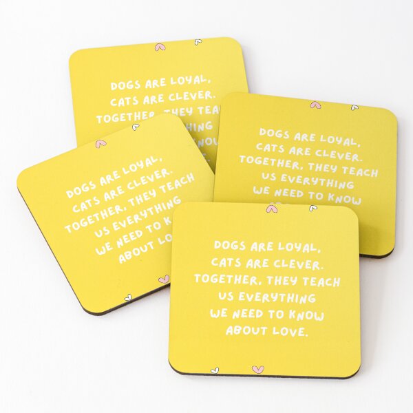 Item preview, Colorful pet paws with a love-filled quote designed and sold by yuxin2009.