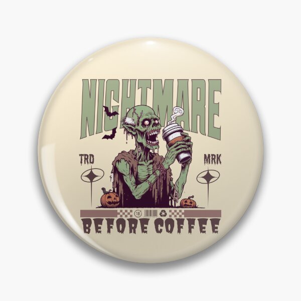 Item preview, Nightmare before coffee designed and sold by Peerless-Prime.