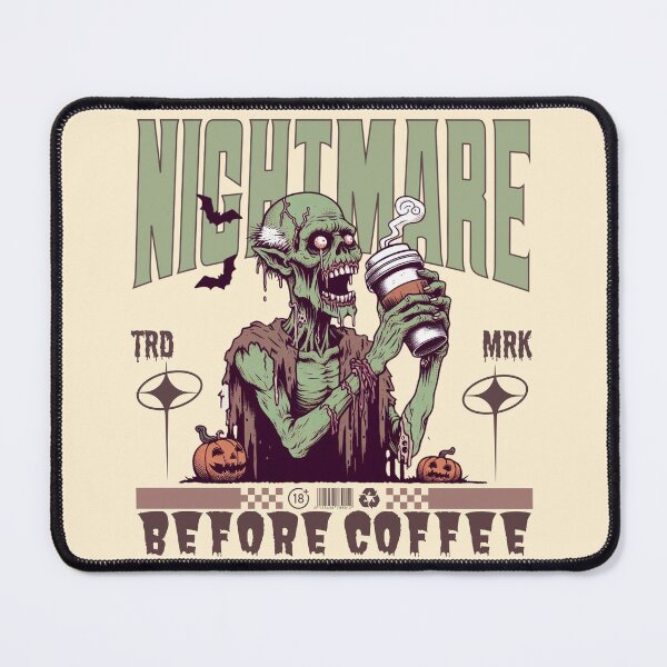 Item preview, Nightmare before coffee designed and sold by Peerless-Prime.