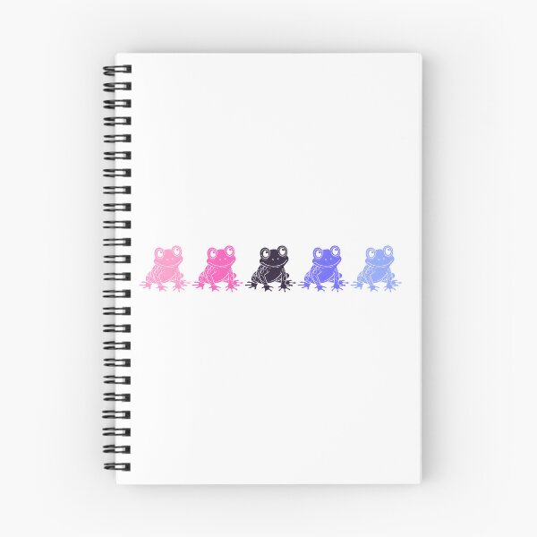Item preview, Row of Cute Frogs in Omnisexual Pride Flag Colors, Frogs Omni Flag designed and sold by Travelslightly.