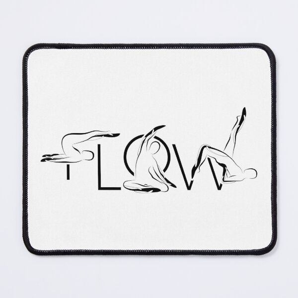 Item preview, Pilates poses in FLOW word designed and sold by sashica.
