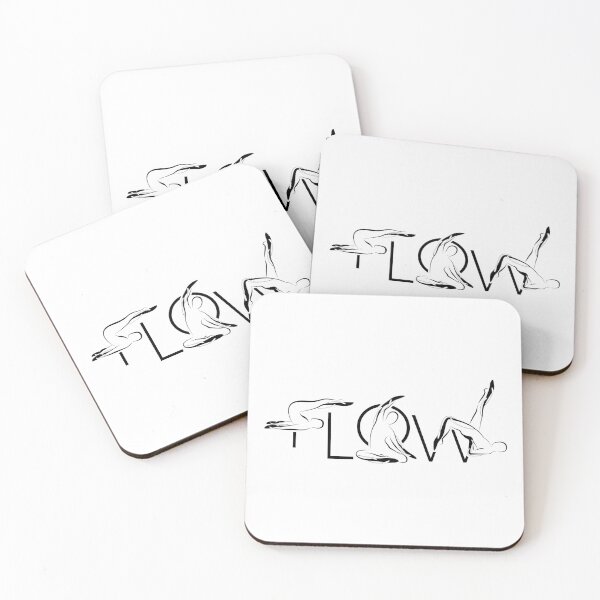 Item preview, Pilates poses in FLOW word designed and sold by sashica.