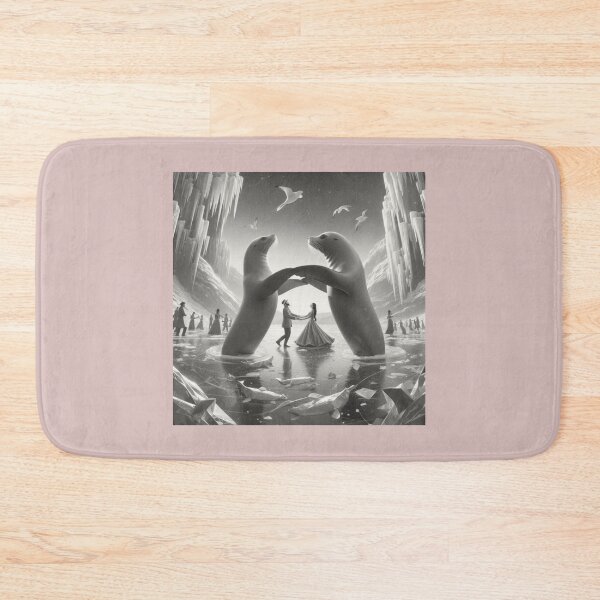 Item preview, Ice Mountain Dance Party: Humans & Sea Lions designed and sold by choder61.