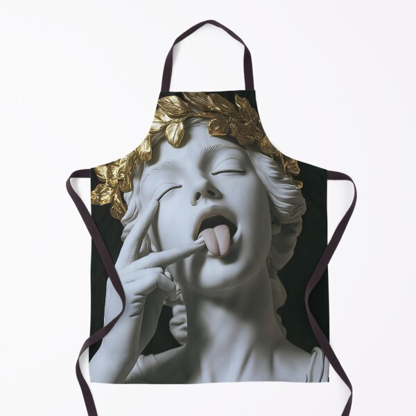 Item preview, A white marble statue of an attractive woman designed and sold by FamousArtDesign.
