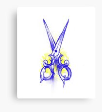 Scissors Canvas Print