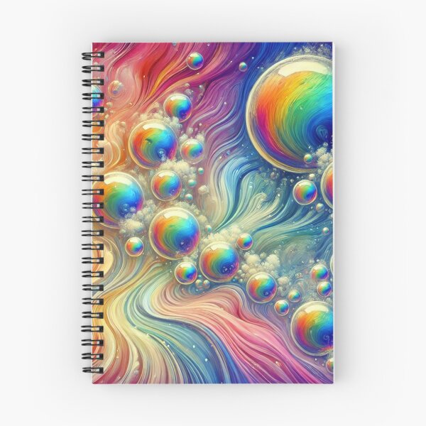 Item preview, Soap Bubbles in Rainbow Colors - Moment of Beauty designed and sold by LegademaArt.