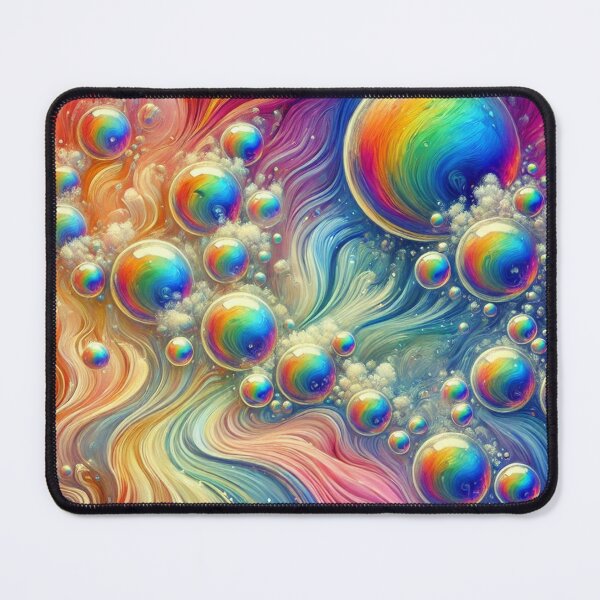 Item preview, Soap Bubbles in Rainbow Colors - Moment of Beauty designed and sold by LegademaArt.