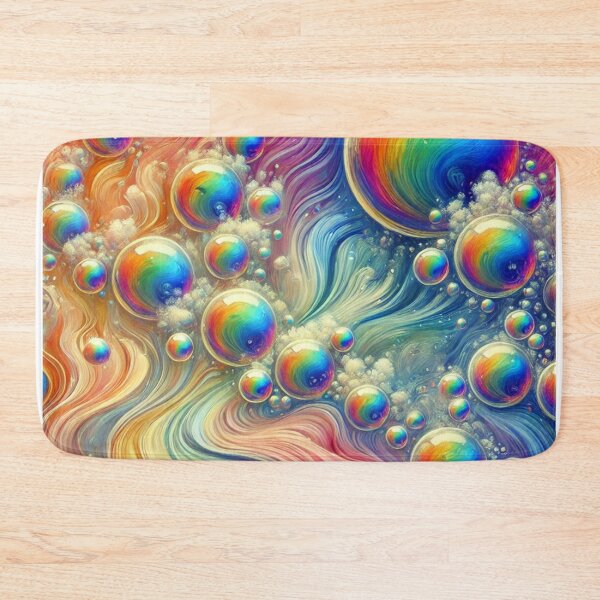 Item preview, Soap Bubbles in Rainbow Colors - Moment of Beauty designed and sold by LegademaArt.