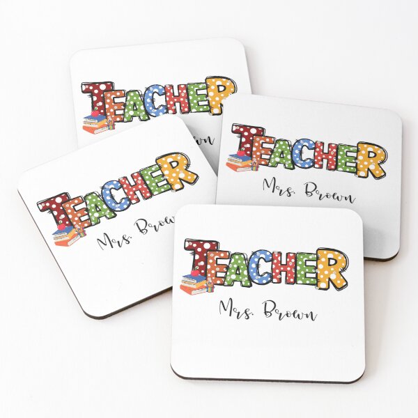 Item preview, Teacher, Mrs. Brown designed and sold by deniz kaya.