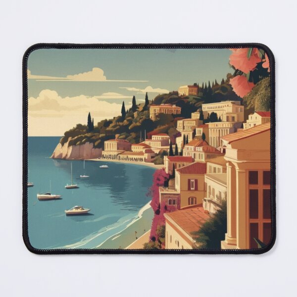 Item preview, 013 Vintage Corfu, Greece Poster Design designed and sold by Alexis Art Collection.