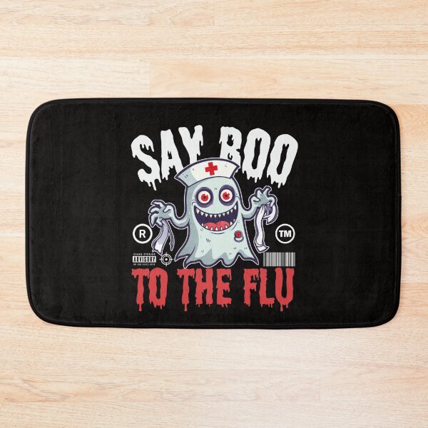 Item preview, Say boo to the flu designed and sold by Peerless-Prime.
