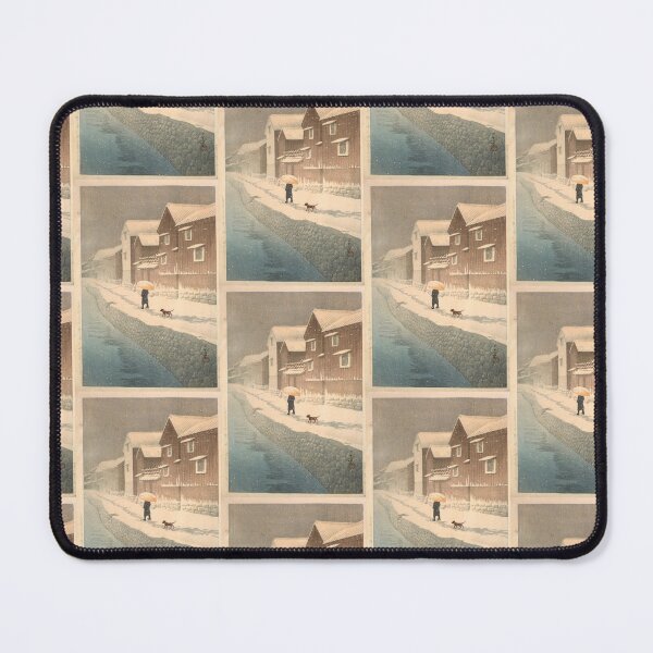 Item preview, Shinkawa Riverside, Handa, Bishu Kawase Hasui designed and sold by TeeARTHY.
