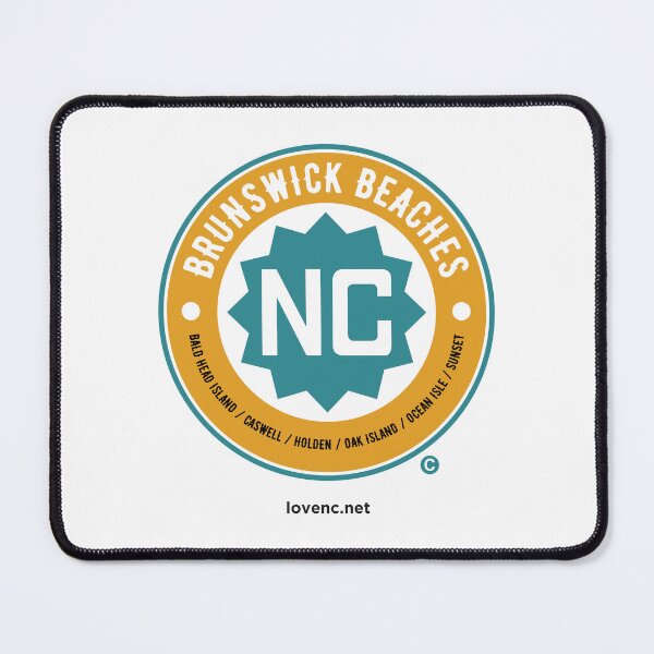 Item preview, Brunswick Beaches NC designed and sold by LoveNC.