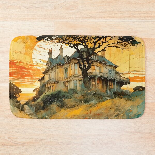 Item preview, Agatha Christie’s house Greenway  designed and sold by JosieandRose.